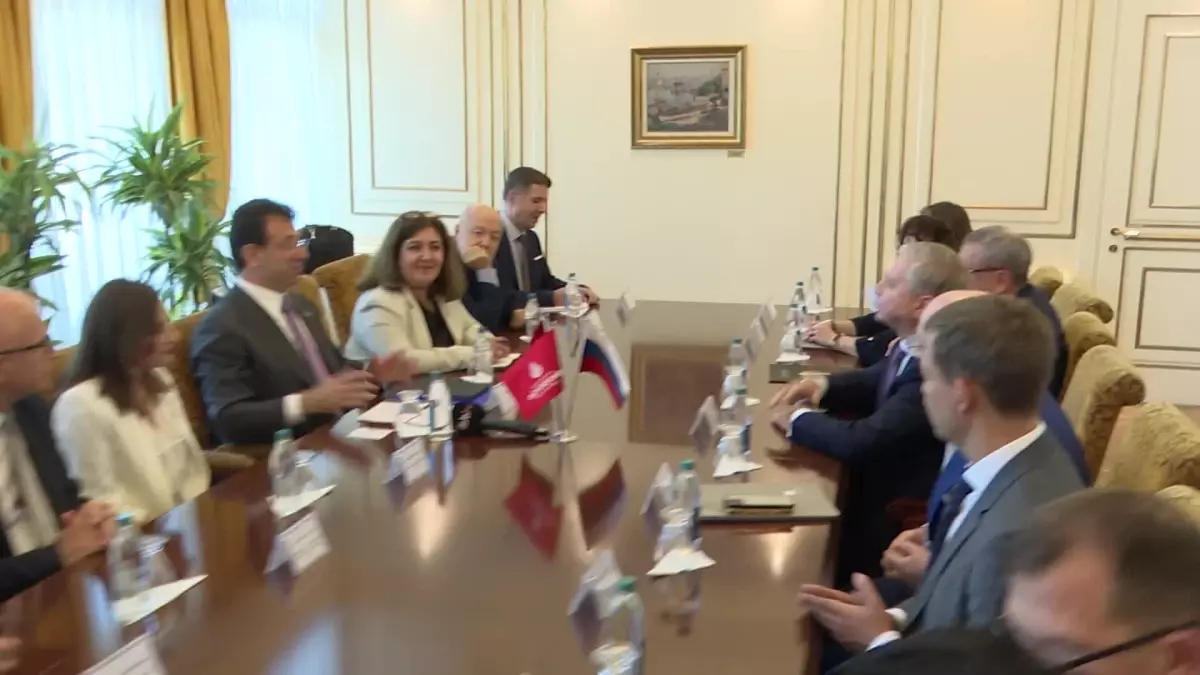 İstanbul ve Moskova Arasında İş Birliği Protokolü İmzalandı.