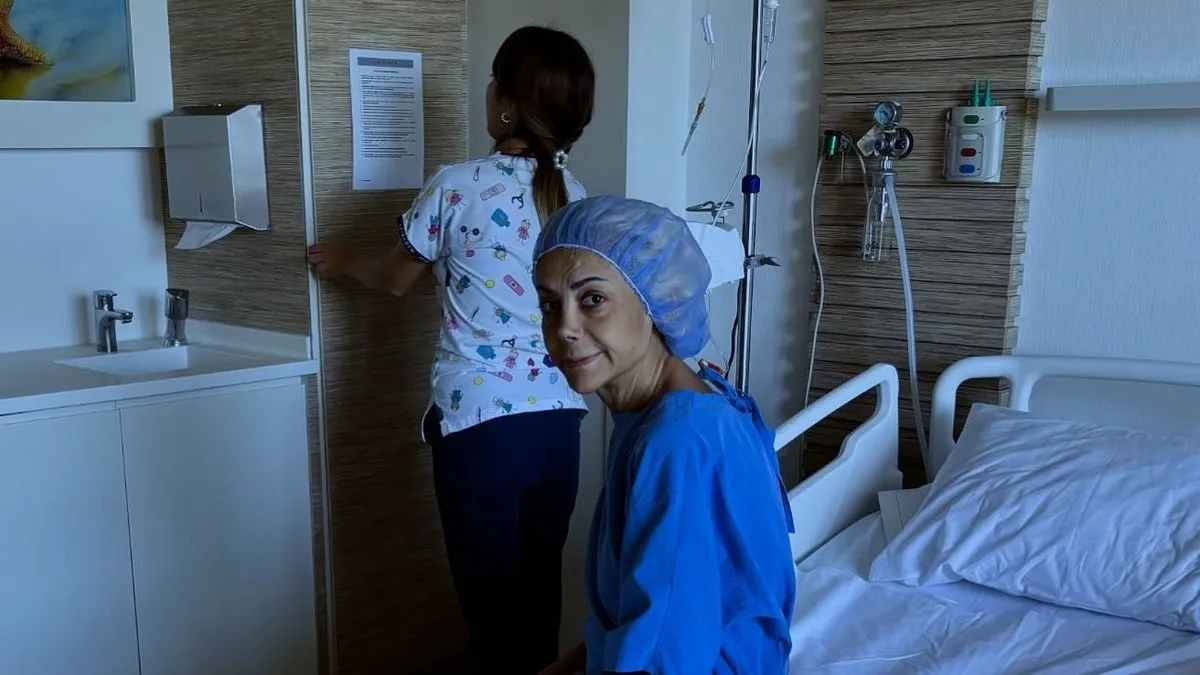 Tanyeli hastane odasından paylaştı! ‘İnsan ağlamaktan korkar mı?’
