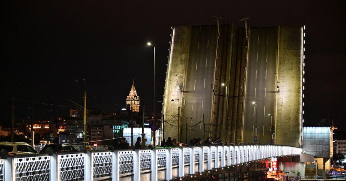 Galata ve Atatürk köprüsünde bakım çalışması